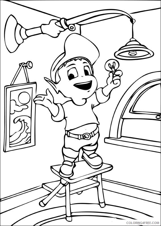 Adiboo Coloring Pages Printable Coloring4free