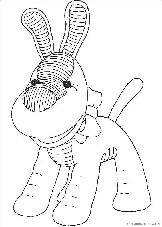 Andy Pandy Coloring Pages Printable Coloring4free