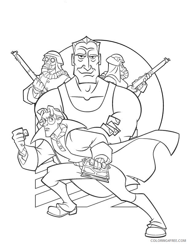 Atlantis Coloring Pages Printable Coloring4free