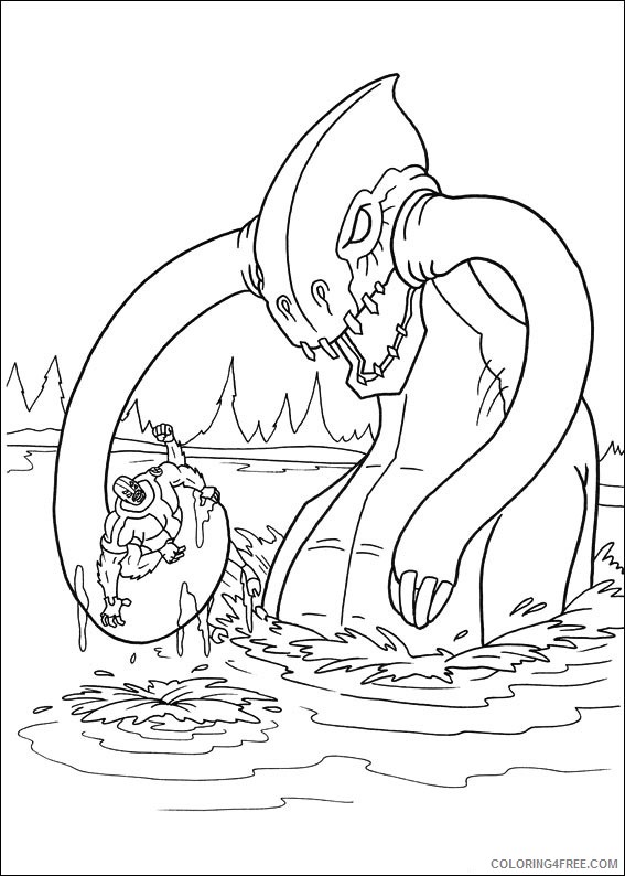Ben 10 Coloring Pages Printable Coloring4free
