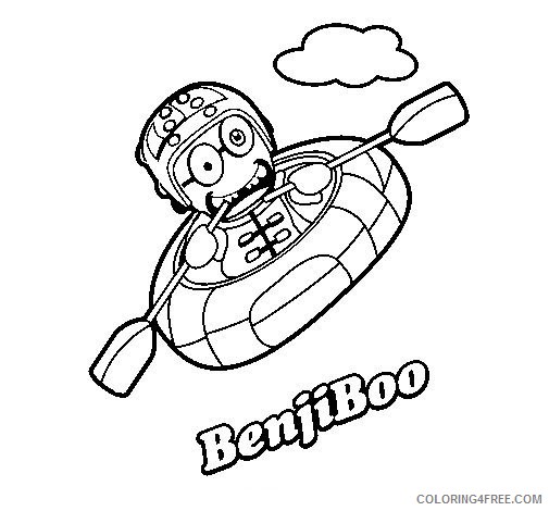 Boo Monsters Coloring Pages Printable Coloring4free
