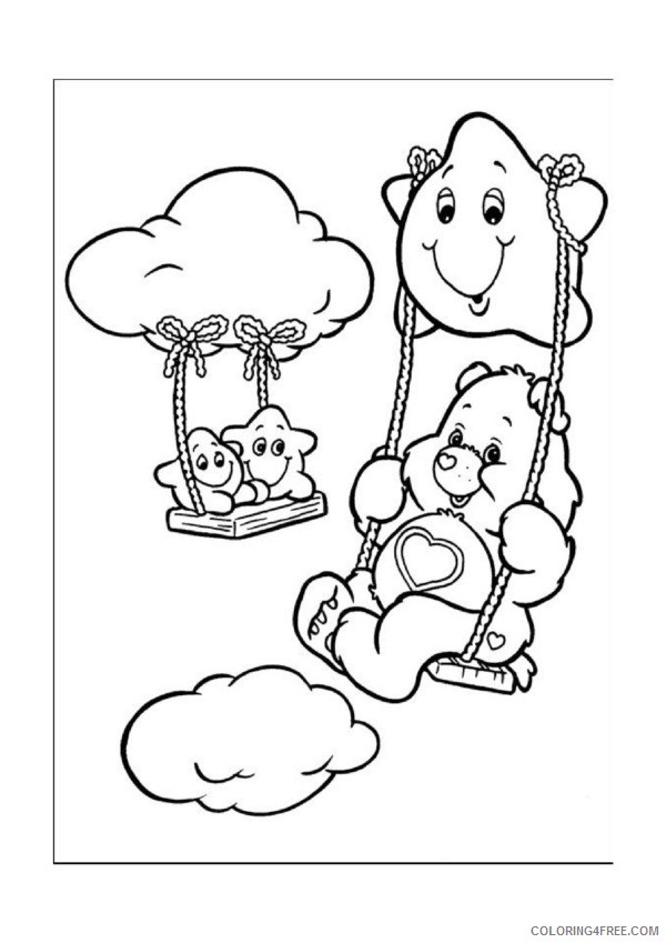 Care Bears Coloring Pages Printable Coloring4free