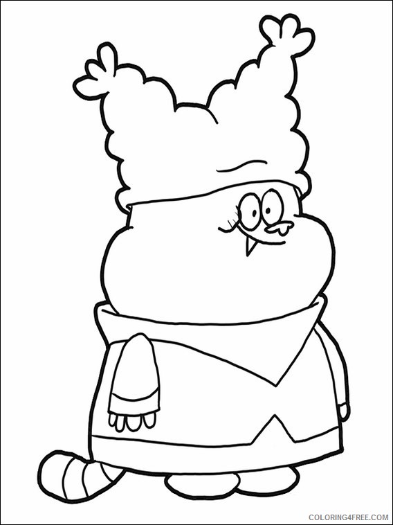 Chowder Coloring Pages Printable Coloring4free