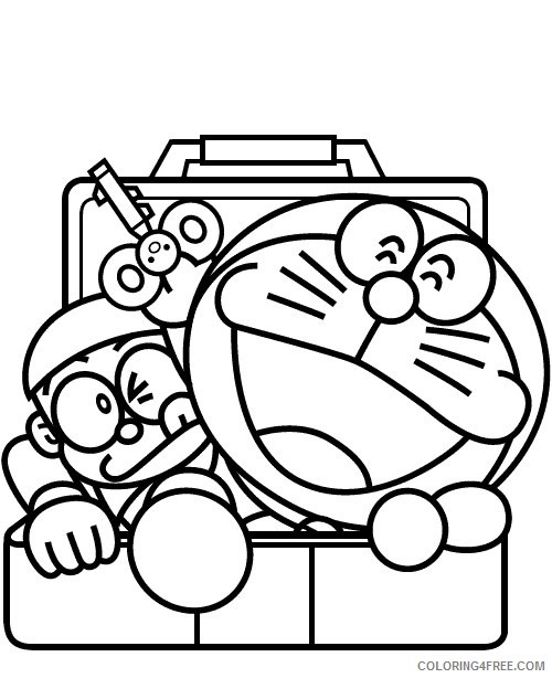 Doraemon Coloring Pages Printable Coloring4free Coloring4free Com
