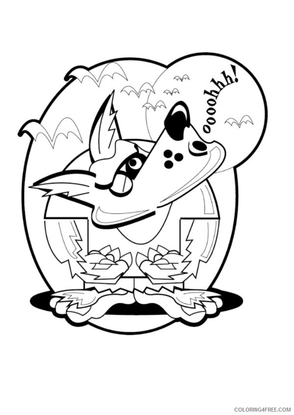 Halloween Coloring Pages Printable Coloring4free