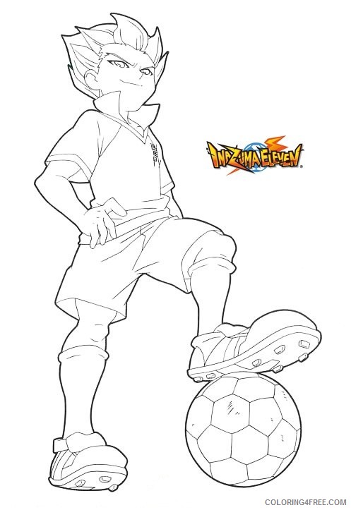 Inazuma Coloring Pages Printable Coloring4free
