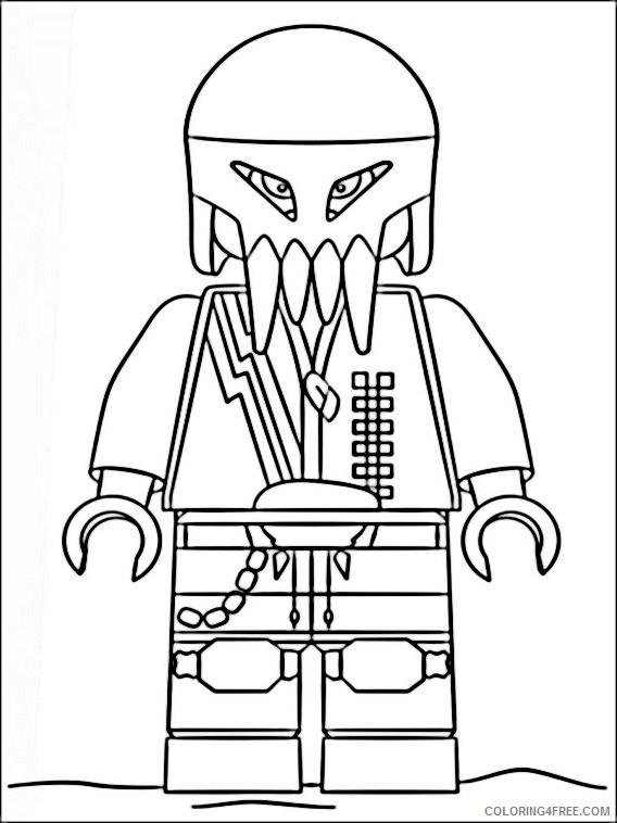 Lego Police Coloring Pages Printable Coloring4free