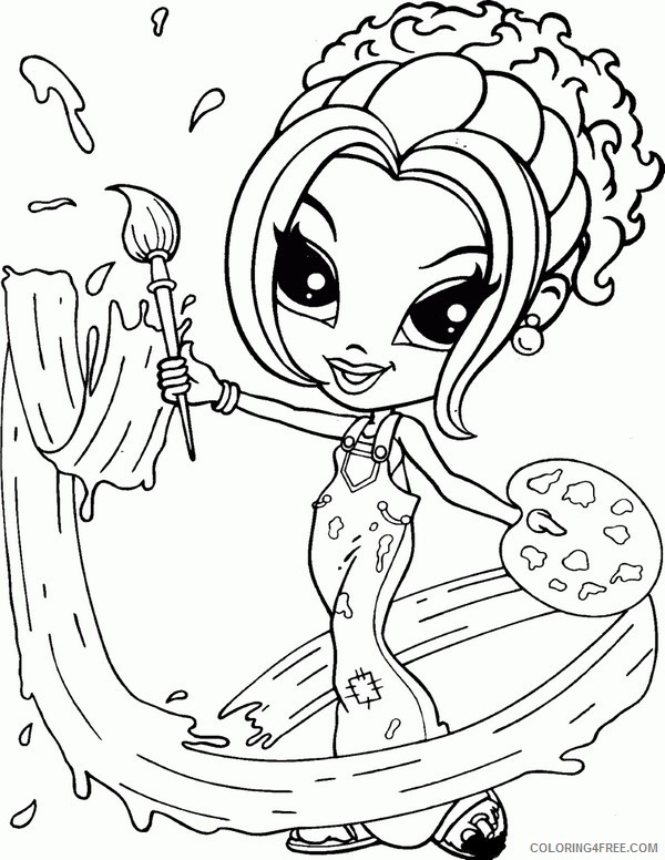 Lisa Frank Coloring Pages Printable Coloring4free