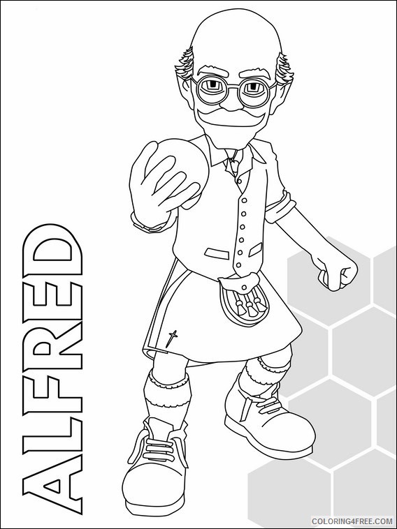 Matt Hatter Chronicles Coloring Pages Printable Coloring4free