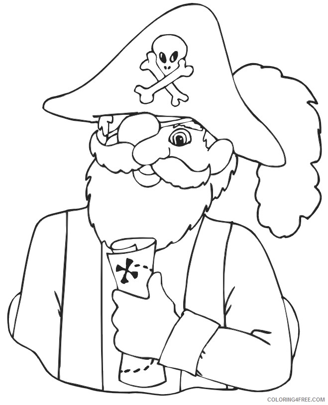 Pirates Coloring Pages Printable Coloring4free