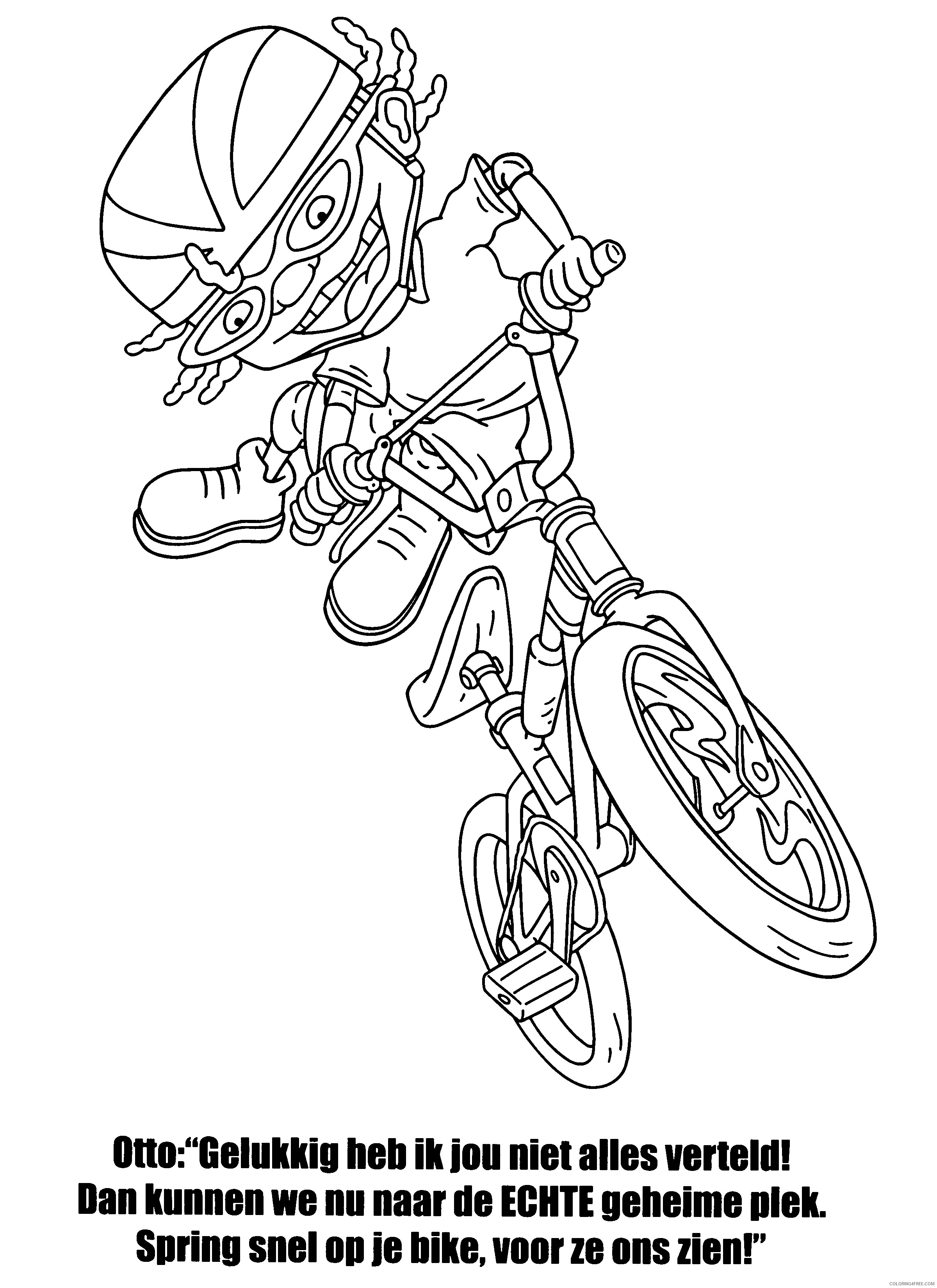Rocket Power Coloring Pages Printable Coloring4free