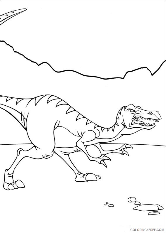 The Land Before Time Coloring Pages Printable Coloring4free