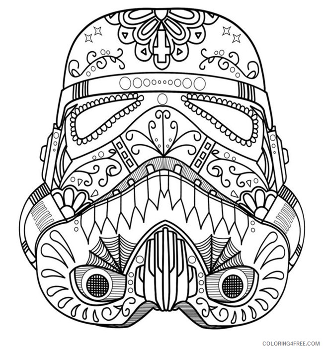 adult coloring pages star wars Coloring4free