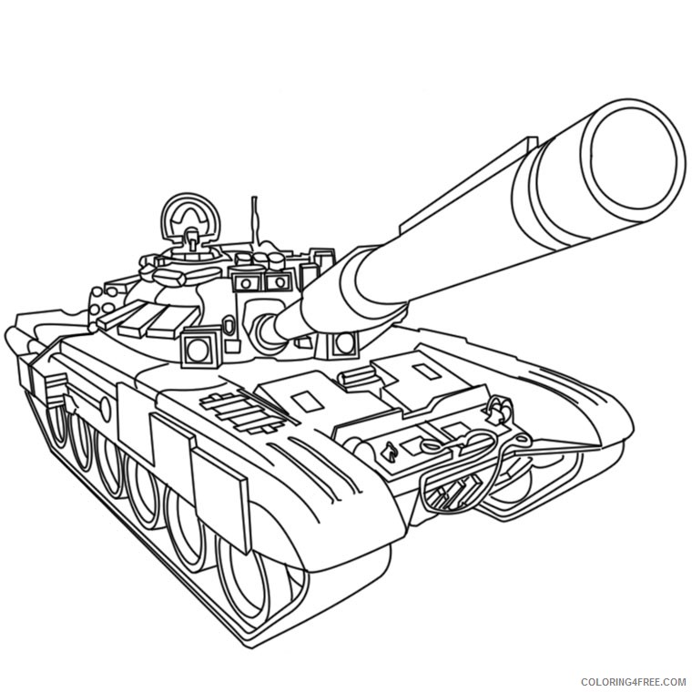 army tank coloring pages Coloring4free