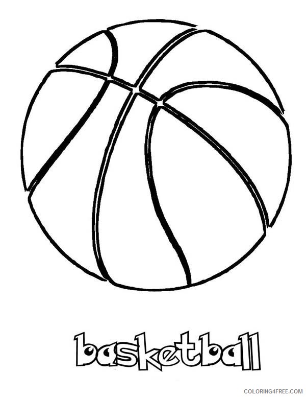 basketball coloring pages printable Coloring4free
