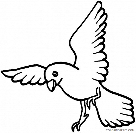 bird coloring pages for toddler Coloring4free