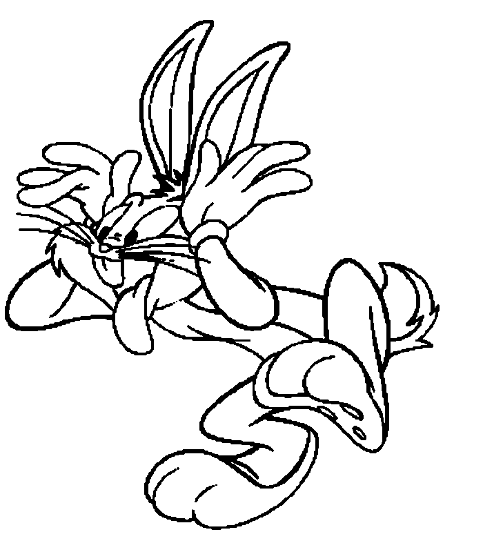 bugs bunny coloring pages cartoon Coloring4free