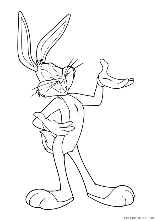 bugs bunny coloring pages for kids Coloring4free