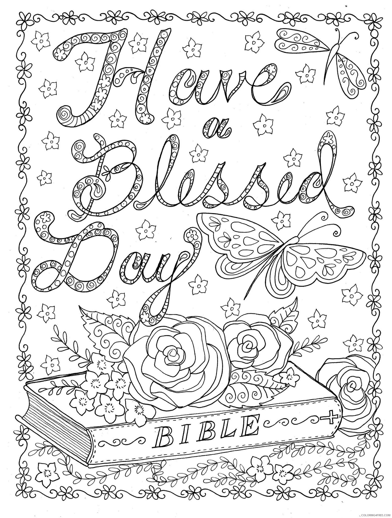 complex coloring pages bible Coloring4free