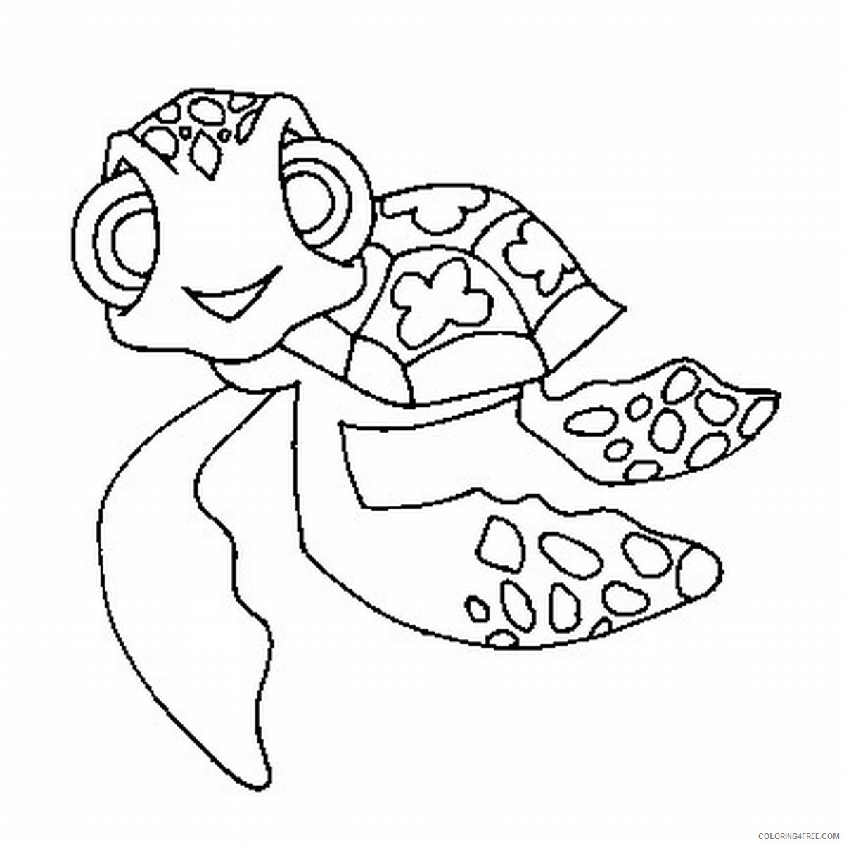 cute baby sea turtle coloring pages Coloring4free