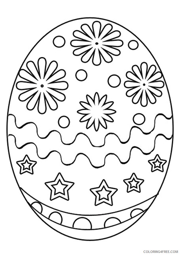 cute egg easter coloring pages Coloring4free