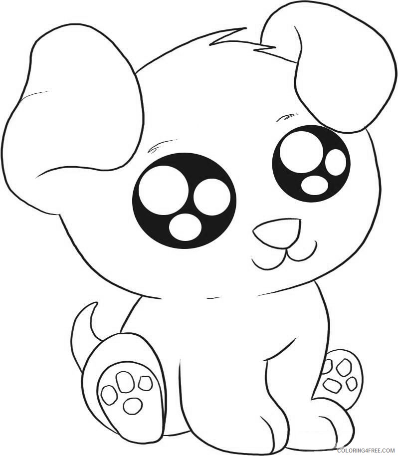 cute puppies coloring pages Coloring4free