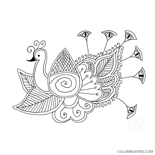design coloring pages animals Coloring4free