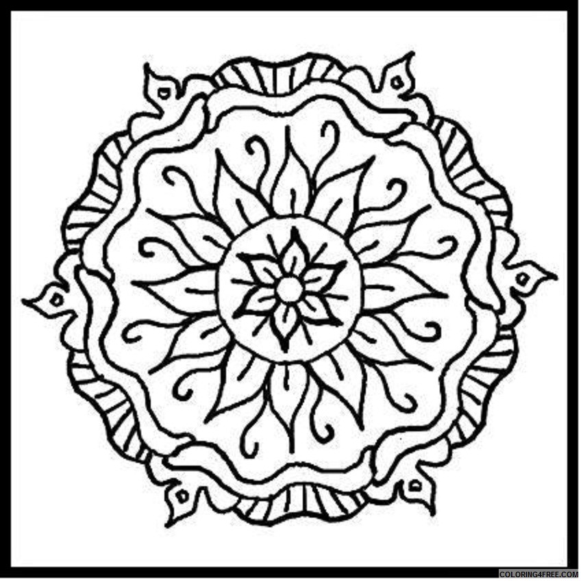 design coloring pages printable Coloring4free