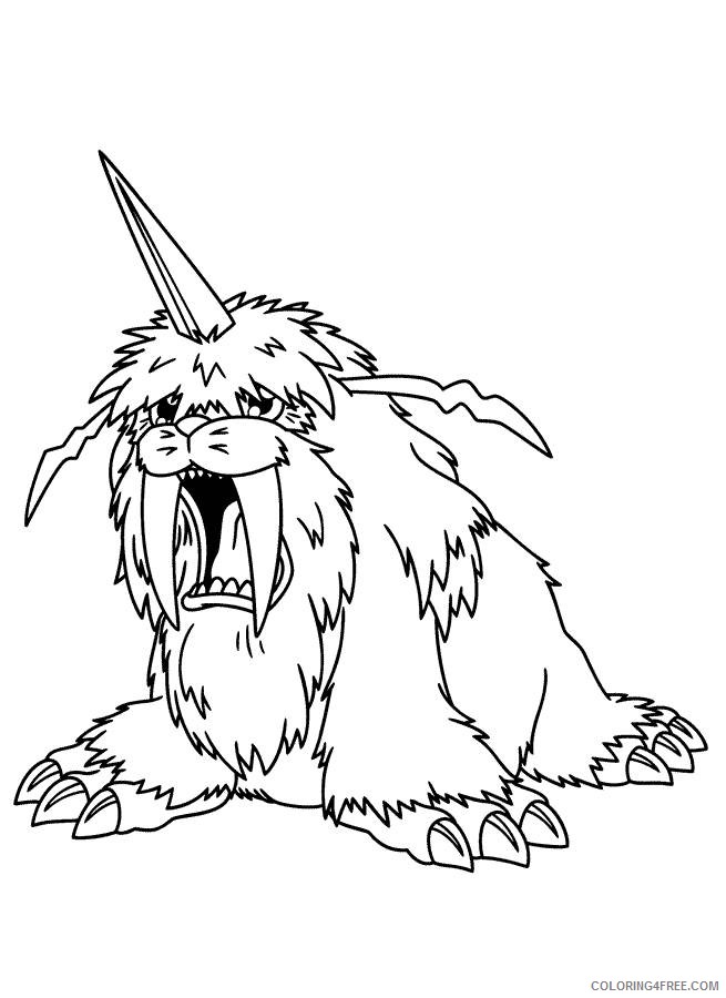 digimon coloring pages ikkakumon Coloring4free