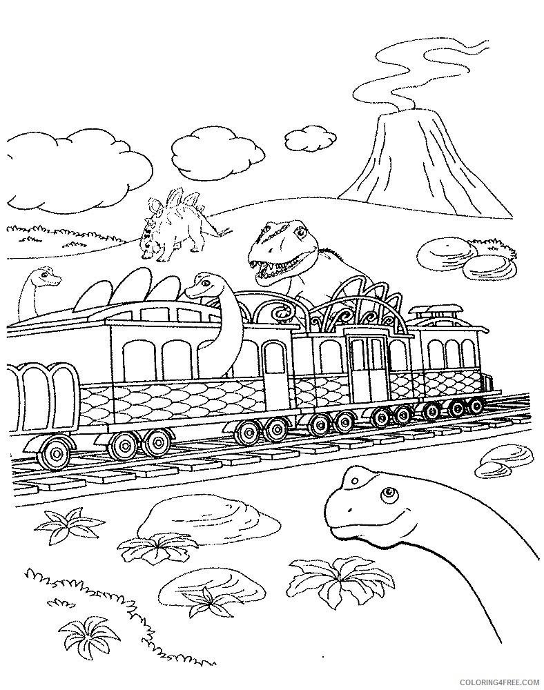 dinosaur train coloring pages free Coloring4free