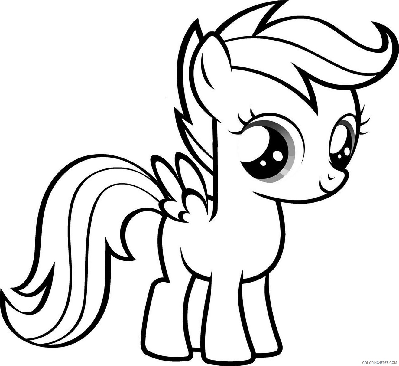 disney coloring pages my little pony Coloring4free
