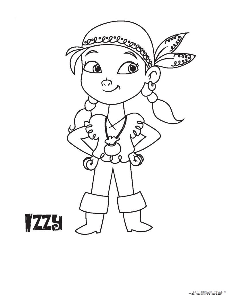 disney junior coloring pages izzy Coloring4free