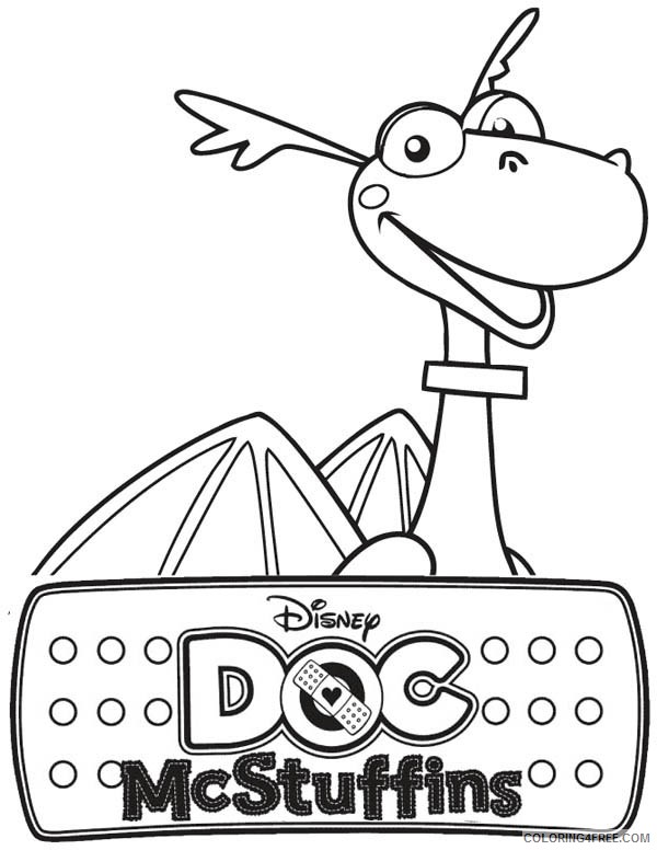 doc mcstuffins coloring pages stuffy Coloring4free