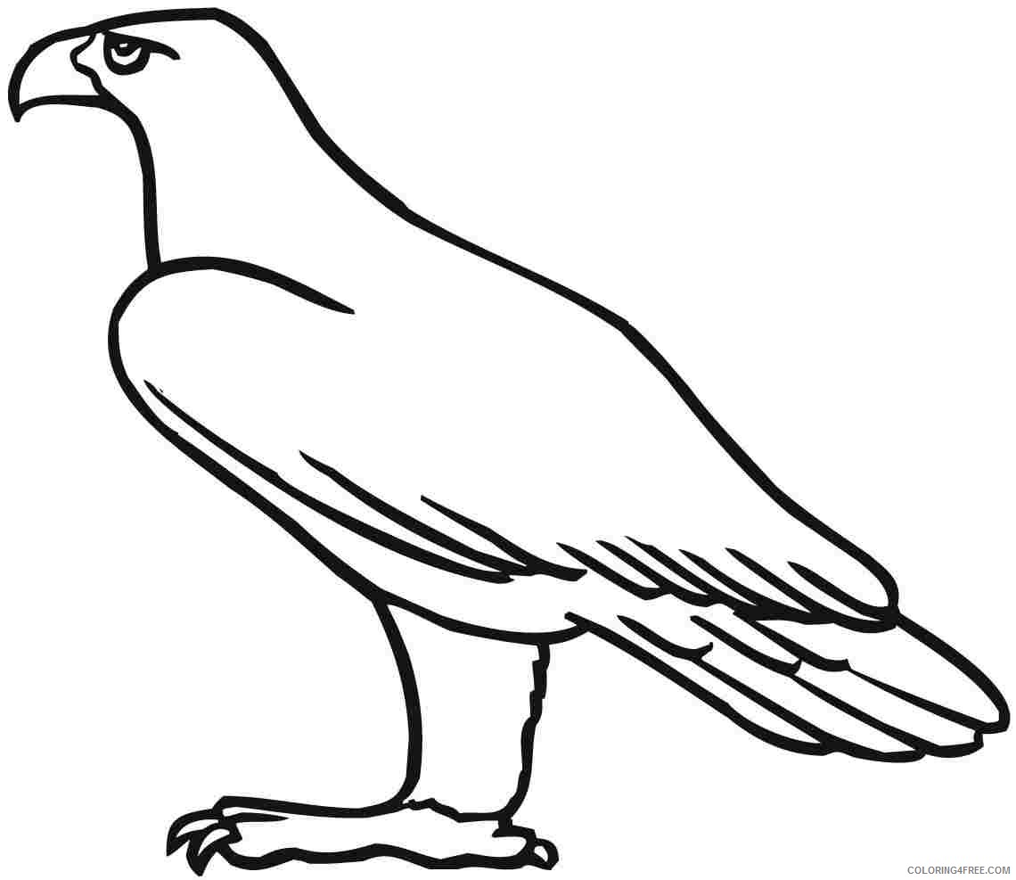 eagle coloring pages for toddler Coloring4free