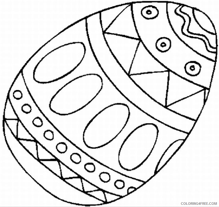 easter egg coloring pages Coloring4free