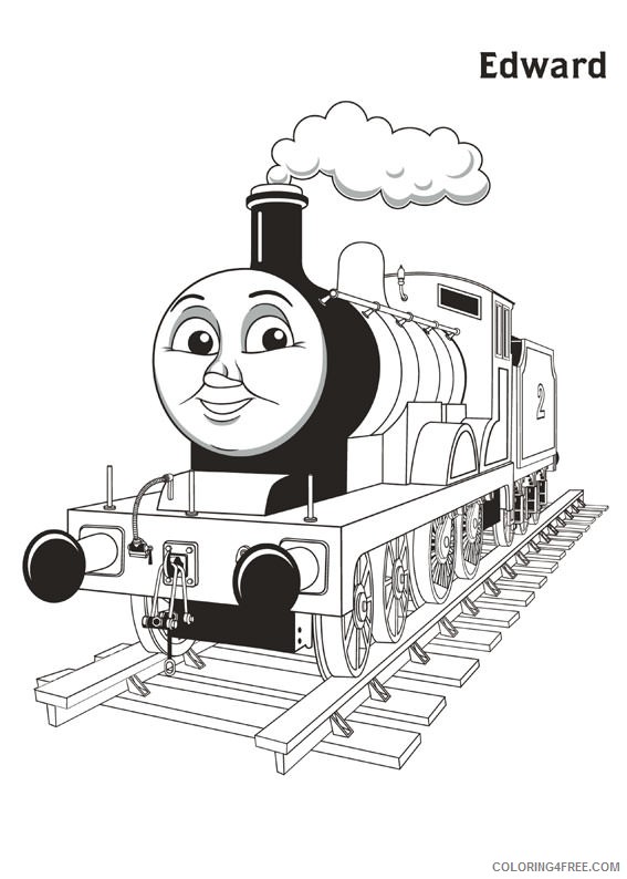 edward thomas and friends coloring pages Coloring4free