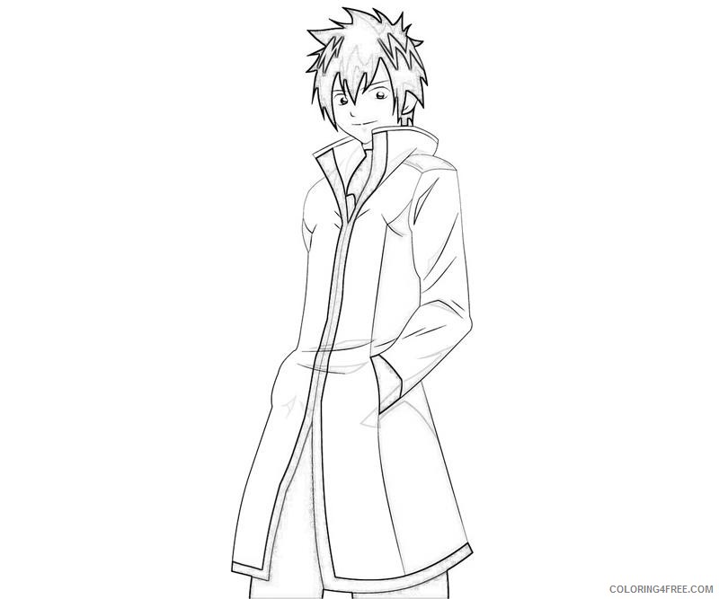 fairy tail coloring pages gray Coloring4free