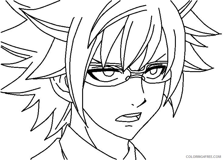 fairy tail coloring pages leo Coloring4free