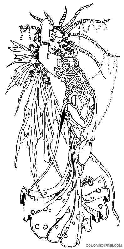 fantasy mermaid coloring pages Coloring4free