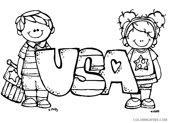 free 4th of july coloring pages for kids Coloring4free