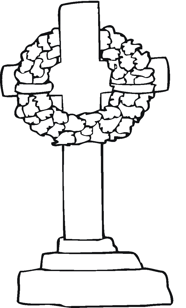 free cross coloring pages to print Coloring4free