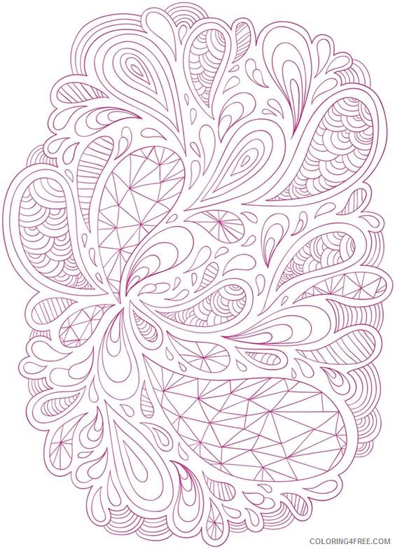 free hard coloring pages for adults Coloring4free