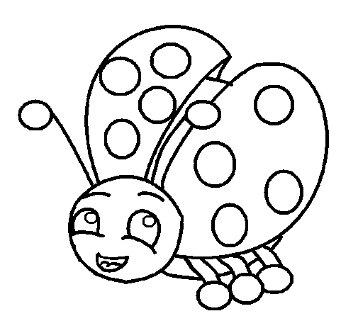 free ladybug coloring pages for kids Coloring4free