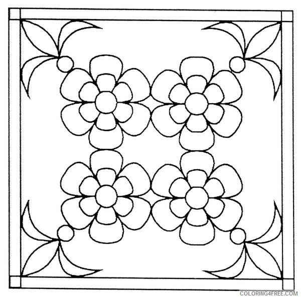 free stained glass coloring pages for kids Coloring4free