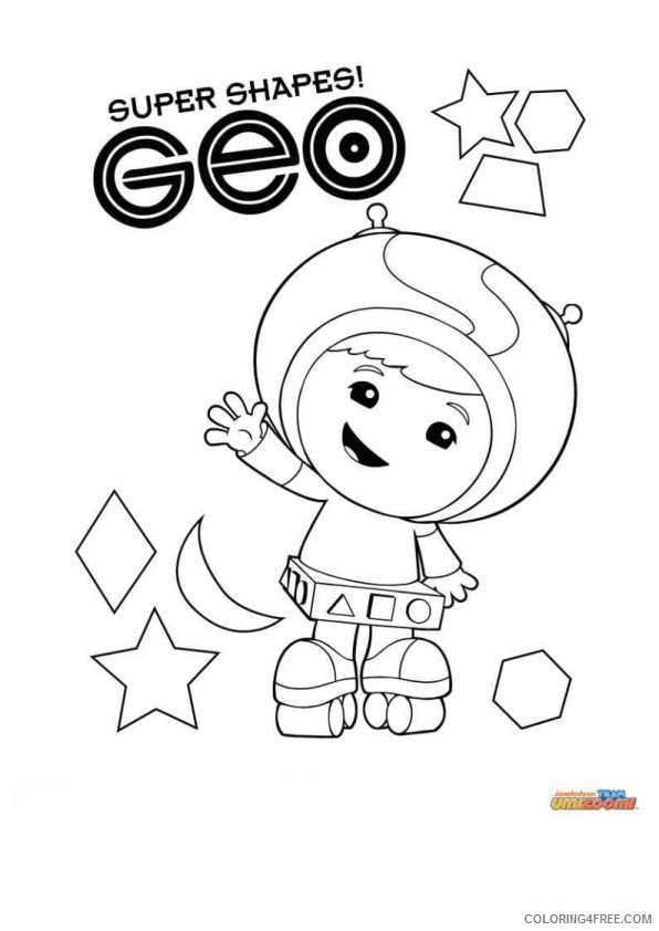 geo team umizoomi coloring pages Coloring4free