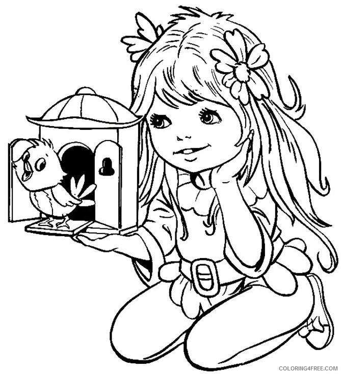 girls coloring pages free to print Coloring4free