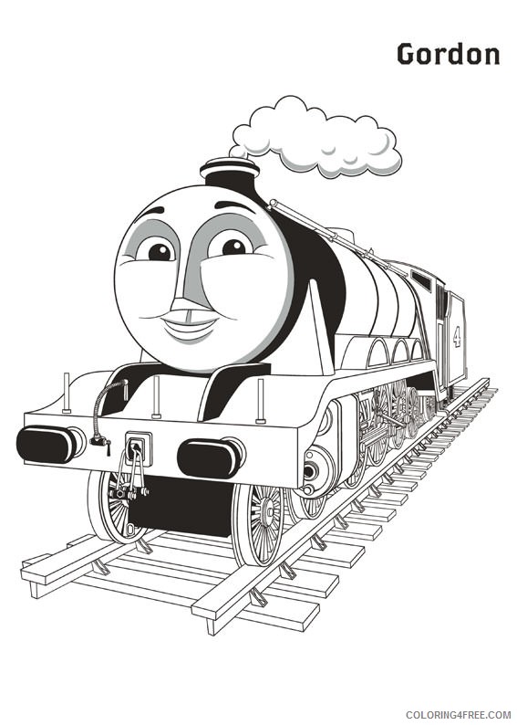 gordon thomas and friends coloring pages Coloring4free
