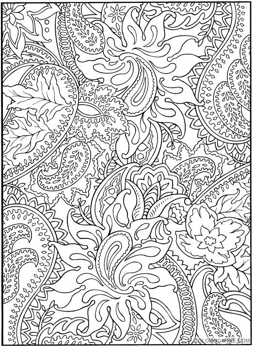 hard coloring pages for girls Coloring4free