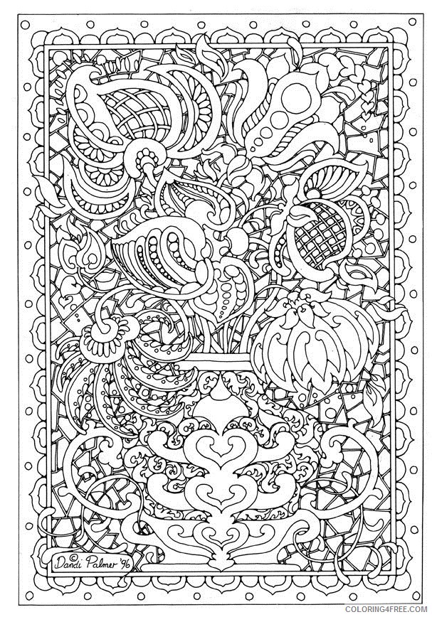 hard coloring pages free to print Coloring4free