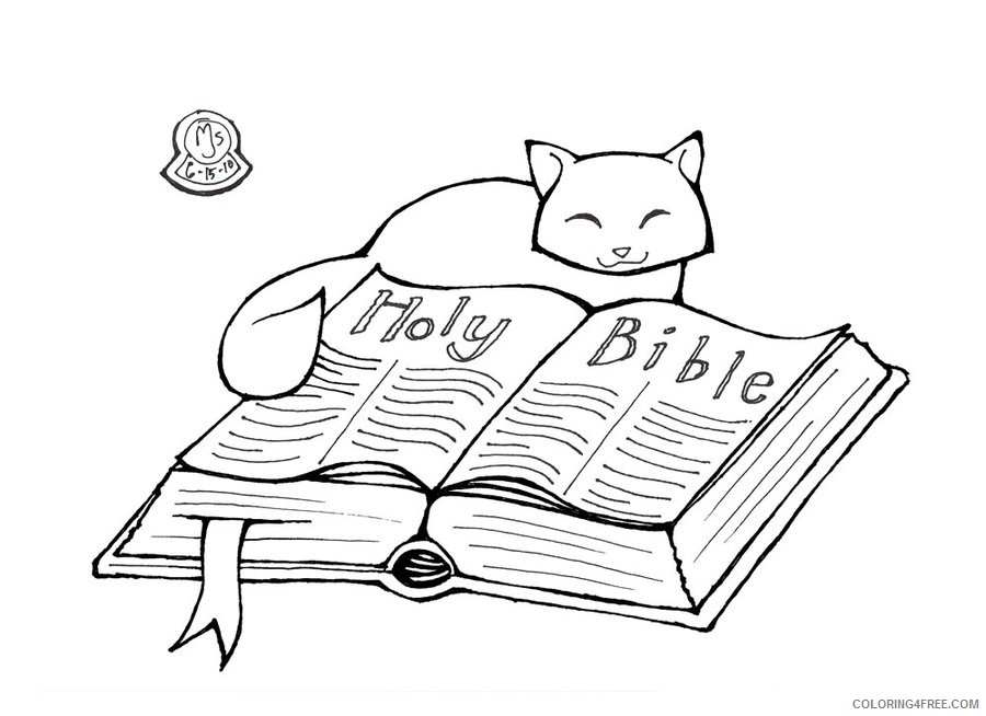 holy bible coloring pages to print Coloring4free